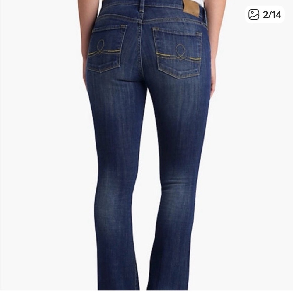 Lucky Brand Low Rise Jeans Sofia Boot. Size 12/31 long. - Picture 4 of 16
